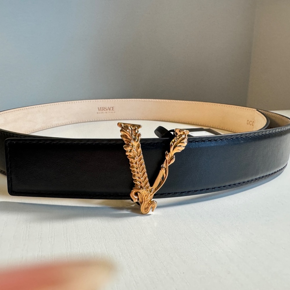 Brand new Versace Black belt for women